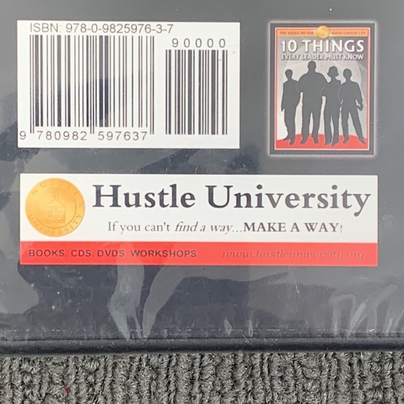 10 Things Every Leader Must Know (DVD, 2010) Hustle University New Sealed - Picture 5 of 6